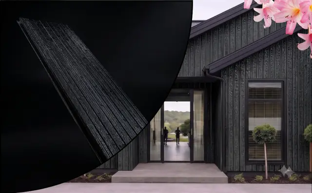 Metal Siding 3,80 m color Negro en oferta, MF Design