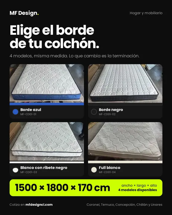 Colchón MF-CD01 150 x 180 cm — vista 5