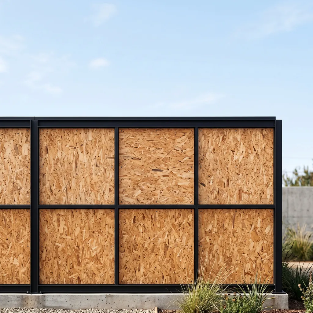 Tablero OSB 11,1 mm instalado en obra, MF Design