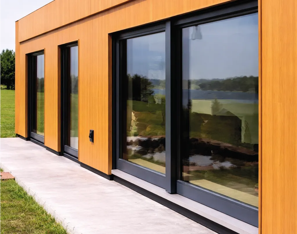 Zinc MF-PINO para techumbre y muro exterior, MF Design — Zinc Liso Plancha zinc liso en color pino