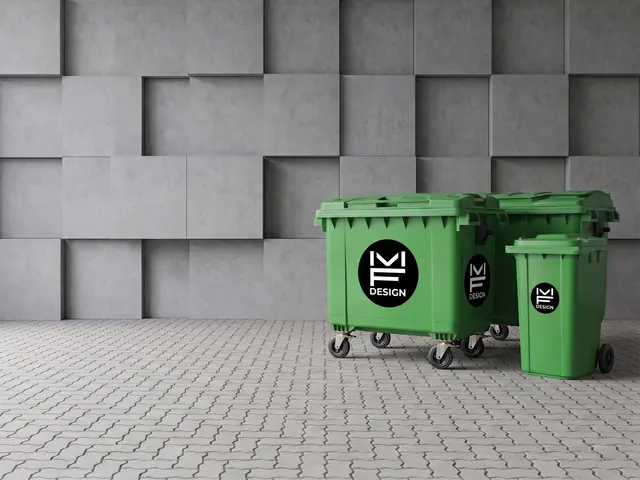 Contenedor de basura 600 litros — vista 2
