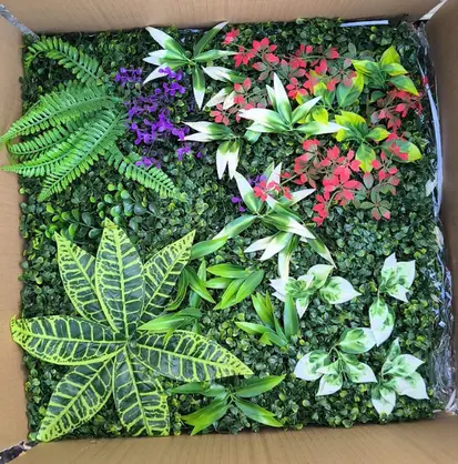 Jardín Vertical follaje floral multicolor (MF-SLR5026) — vista 2