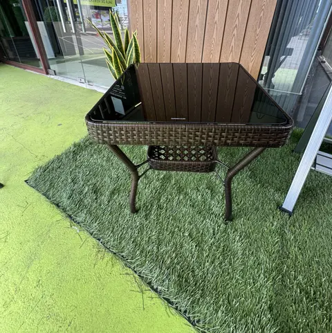 Juego de terraza mesa cuadrada — vista 5