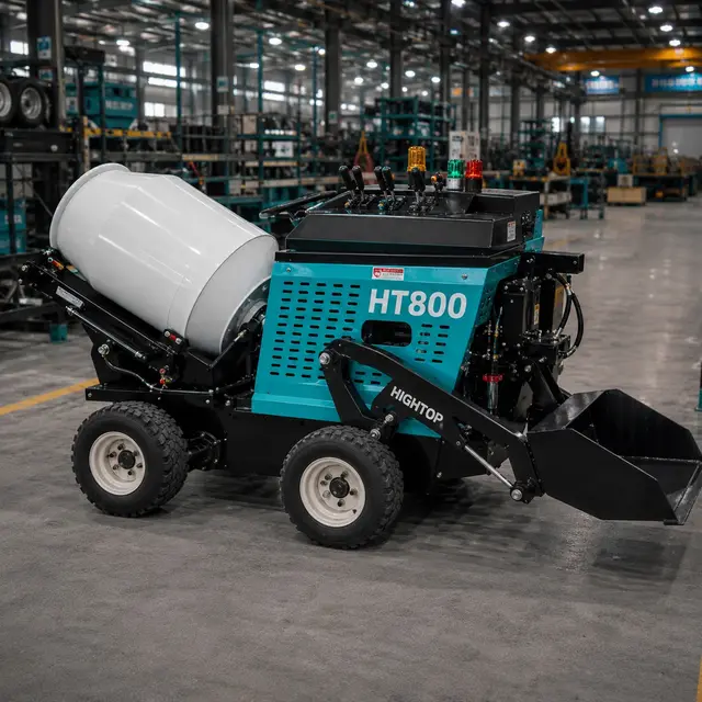 Maquinaria de Construcción HT-800, MF Design — BLENDER HT-800 Construcción · Obras civiles · Preparación de hormigón · Faenas pequeñas y medianas · Trabajos…