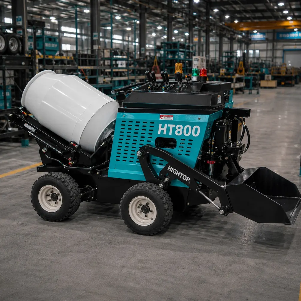 Maquinaria de Construcción HT-800, MF Design — BLENDER HT-800 Construcción · Obras civiles · Preparación de hormigón · Faenas pequeñas y medianas · Trabajos…
