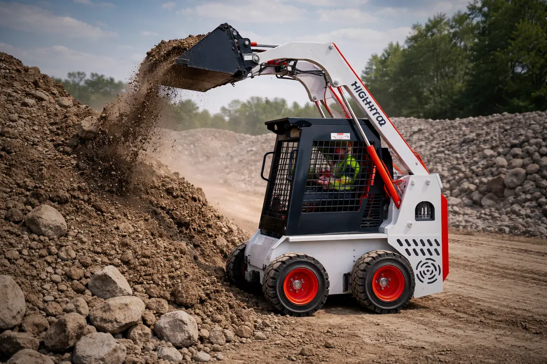 Maquinaria de Construcción LOADER-HT-L25, MF Design — MECHANICAL LOADER HT-L25 Construcción · Excavación ligera · Obras civiles · Instalaciones sanitarias ·…
