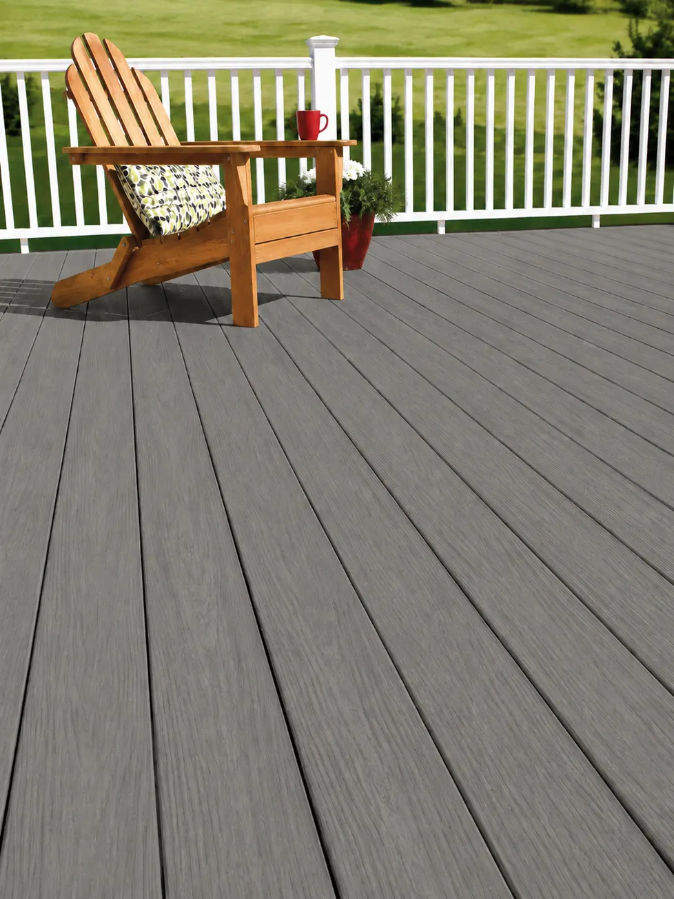 Piso Deck MF-SILVER-GRAY para exterior, MF Design