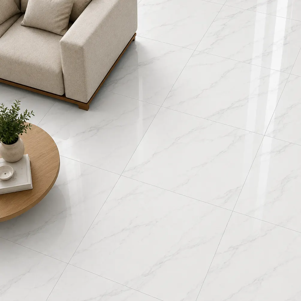 Porcelanato MF-MX66024 para piso y muro, interior/exterior, MF Design — Porcelanato tipo madera en tono cálido, con vetas marcadas y acabado natural