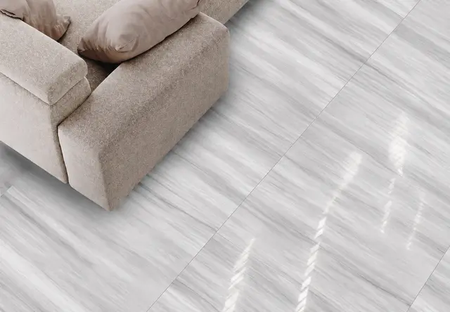Porcelanato MF-MX66178 para piso y muro, interior/exterior, MF Design — Porcelanato en tono claro con sutiles vetas estilo madera pero en colos blanco
