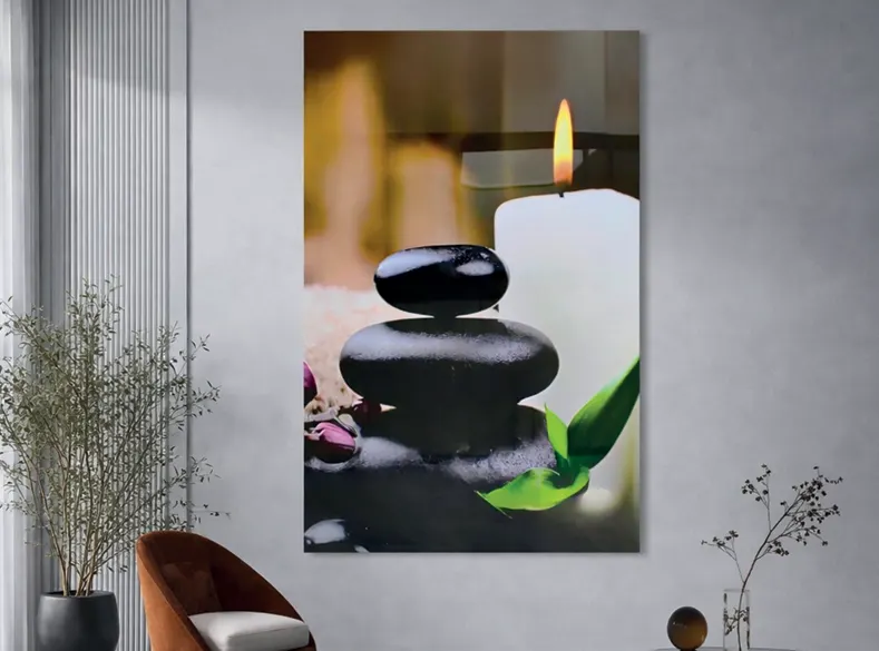Imagen 3D spa zen para interior y exterior protegido, MF Design