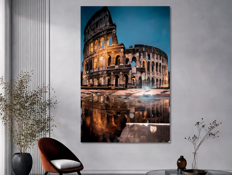 Imagen 3D Coliseo de Roma para interior y exterior protegido, MF Design
