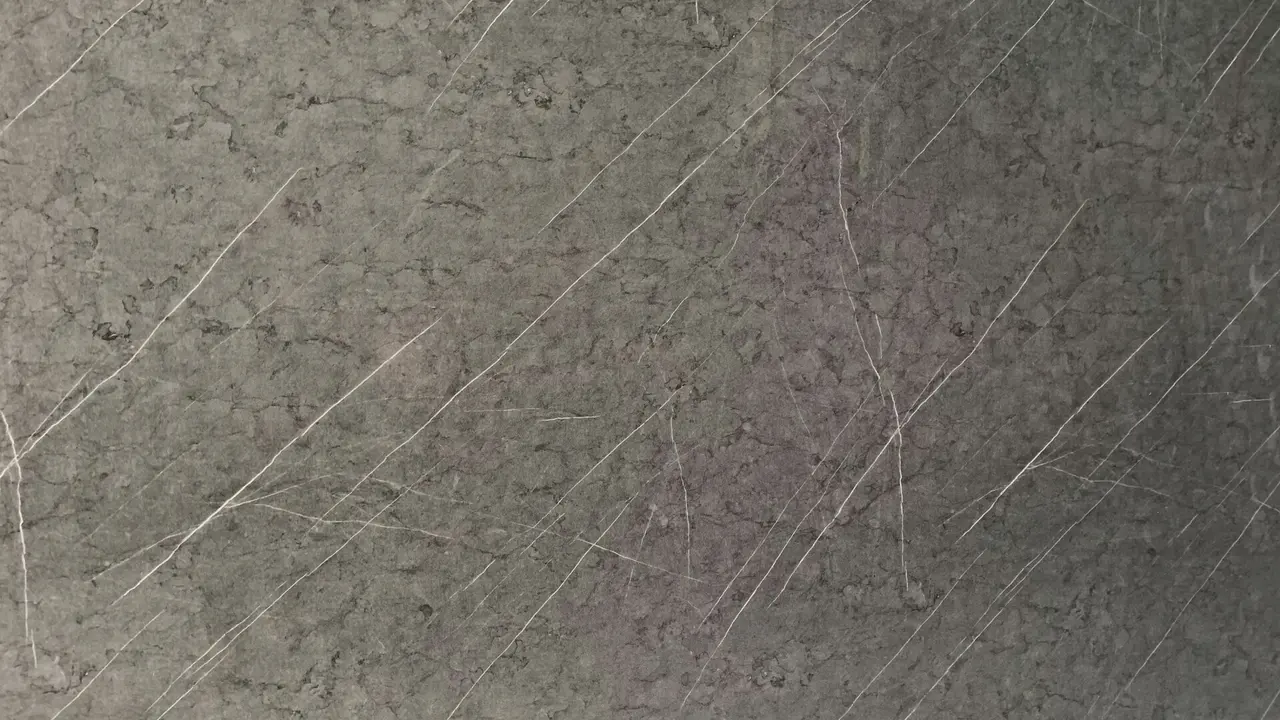 Lámina PVC MF-KL8256 imitación mármol, piedra gris oscuro de textura uniforme — MF Design