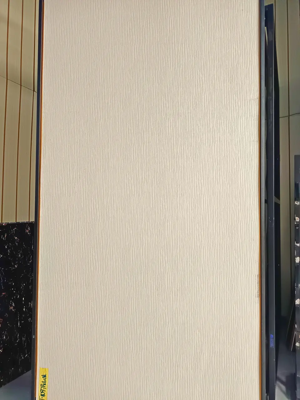 Lámina PVC MF-LSST-1097D imitación mármol, beige claro liso — MF Design