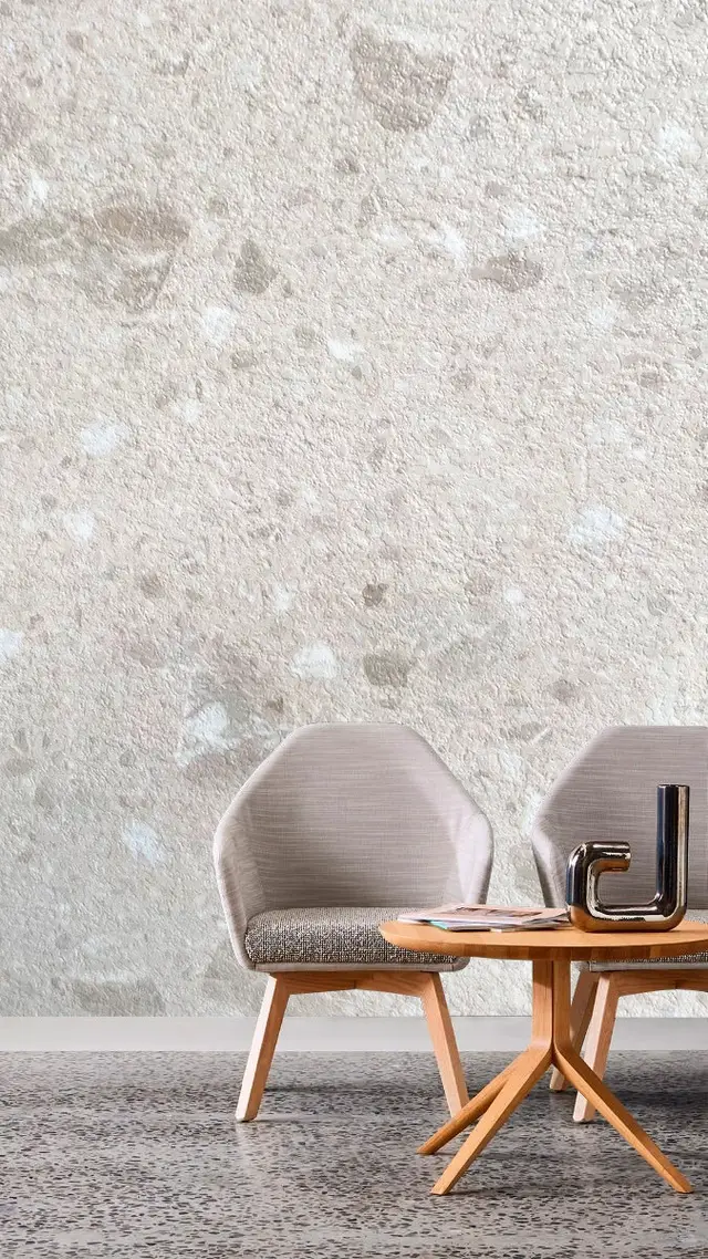 Lámina PVC MF-LSST-626BA para interior y exterior protegido, MF Design — Lámina de PVC imitación mármol estilo piedra natural.