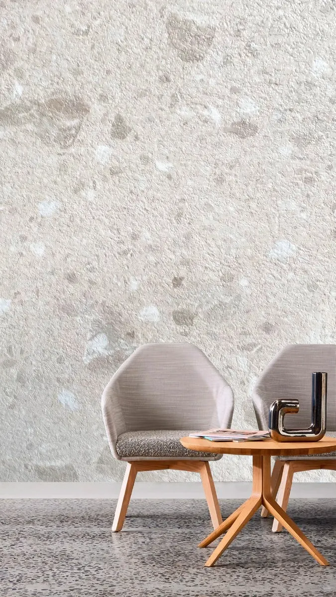 Lámina PVC MF-LSST-626BA para interior y exterior protegido, MF Design — Lámina de PVC imitación mármol estilo piedra natural.