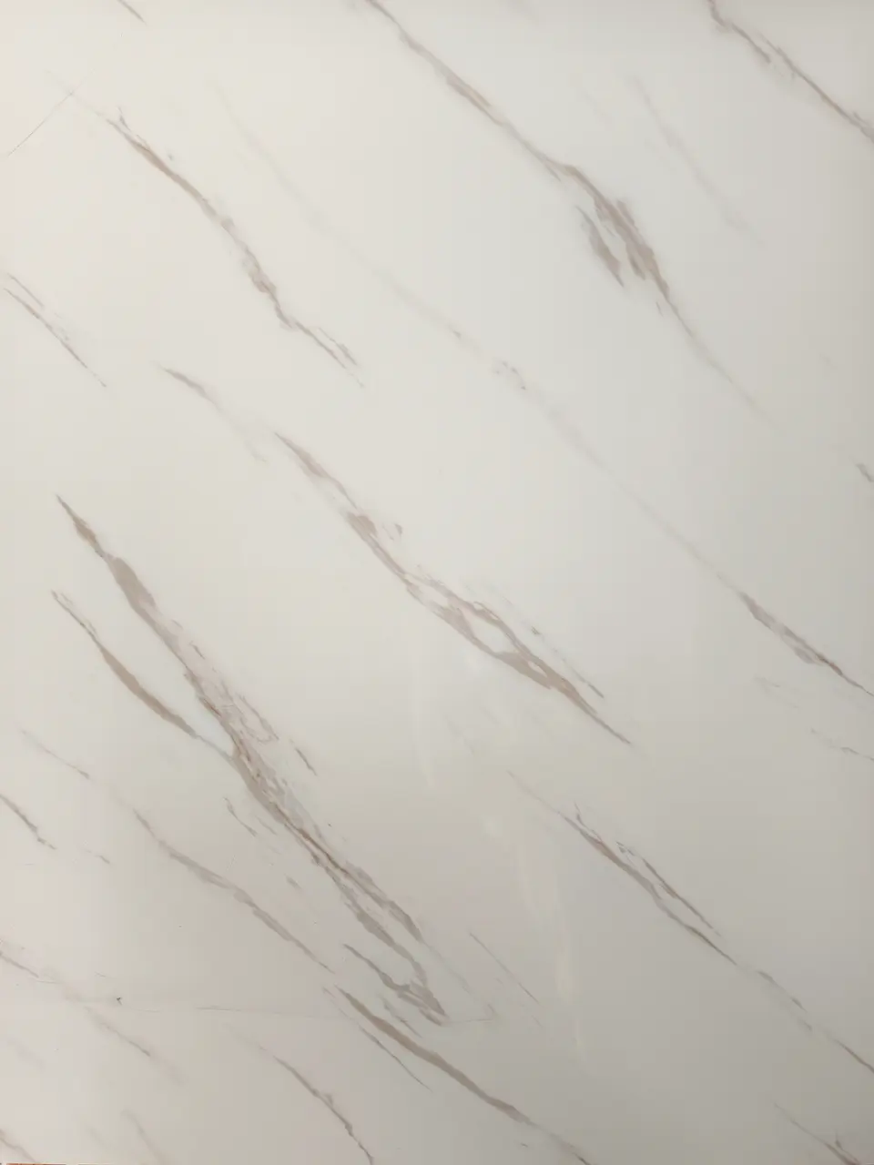 Lámina PVC MF-S1216 imitación mármol, mármol blanco con vetas grises — MF Design
