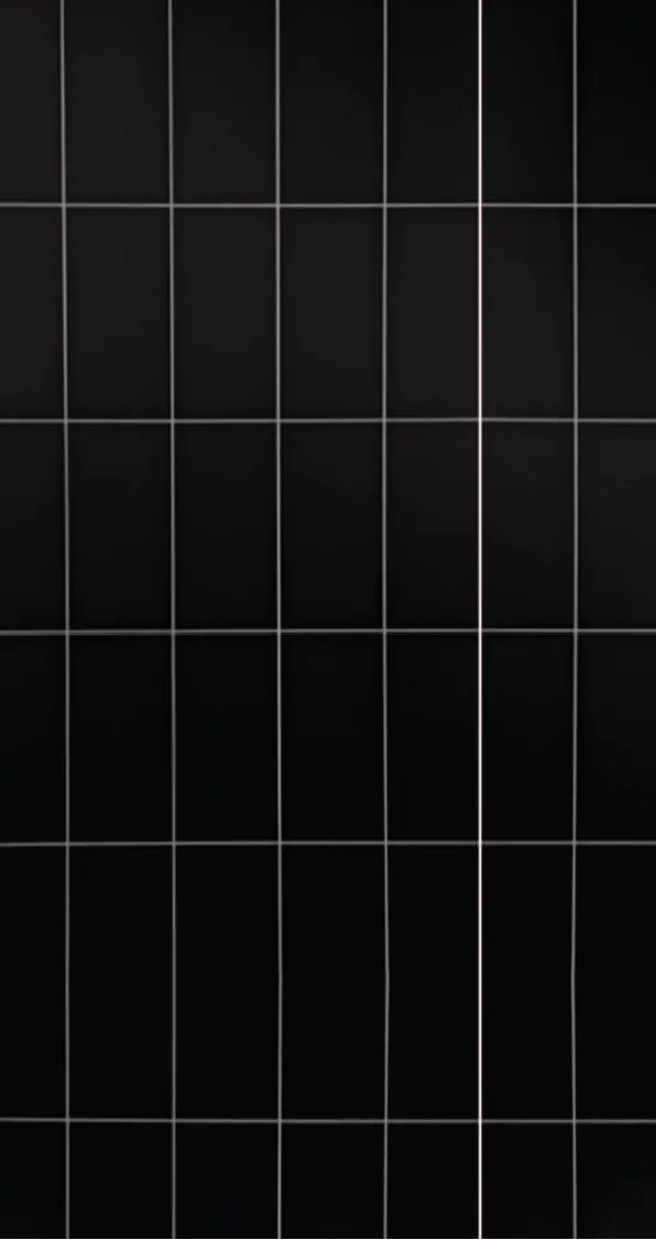 Panel Muro SPC MF-09 para interior, MF Design — Panel mural SPC con estética tipo cerámica en color negro ideal para ambientes sofisticados.