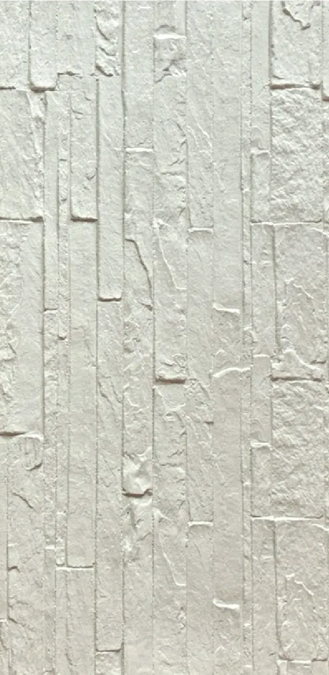 Soft Stone MF-DQS02 para interior y exterior, MF Design — Soft Stone de textura suave y elegante en acabado blanco, con capas irregulares que aportan un aire moderno y…