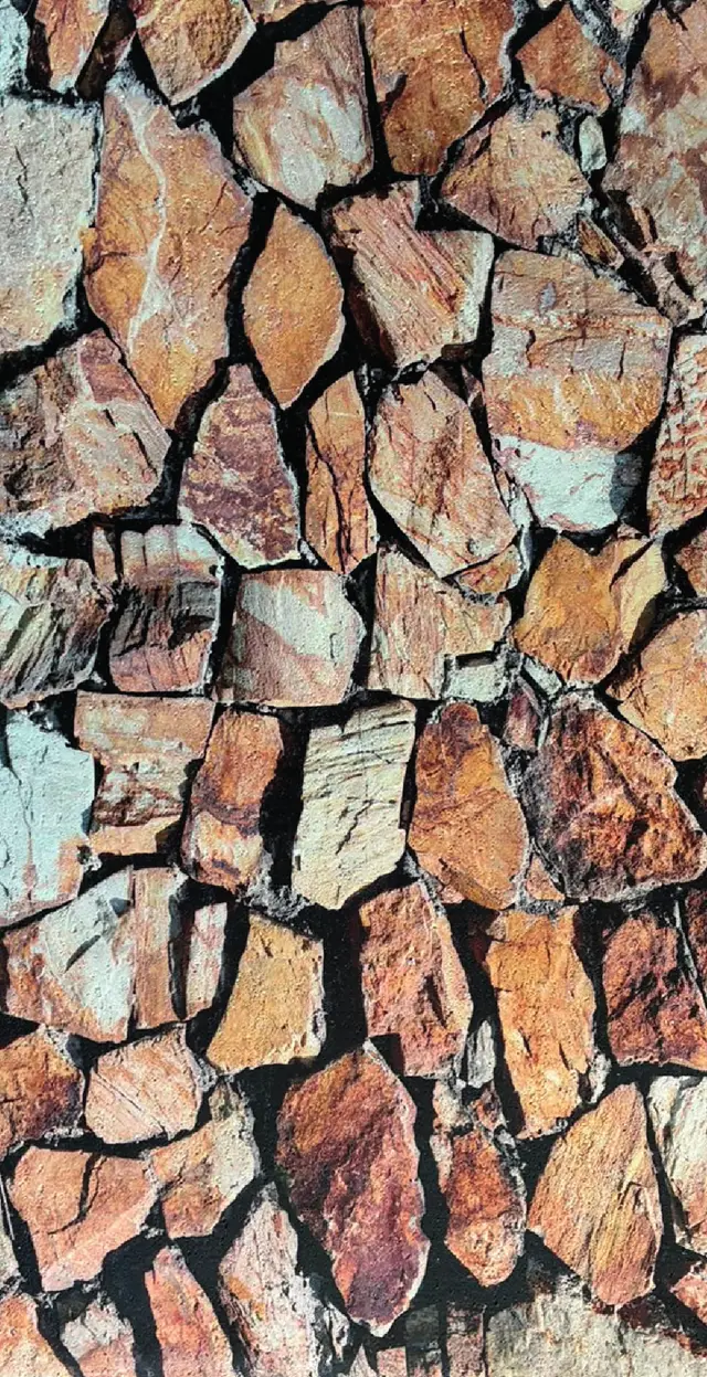 Soft Stone MF-DZDY04 para interior y exterior, MF Design — Soft Stone de tonos cálidos y vetas marcadas aporta textura y naturalidad, creando un ambiente acogedor con…