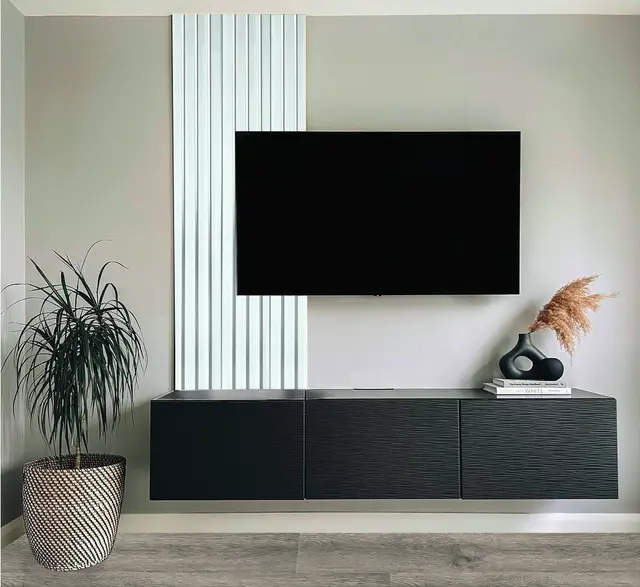 Wall Panel GT GT1782-2 para interior, MF Design — Wall Panel GT color blanco, aporta espacio y un acabado elegante a los ambientes interiores.