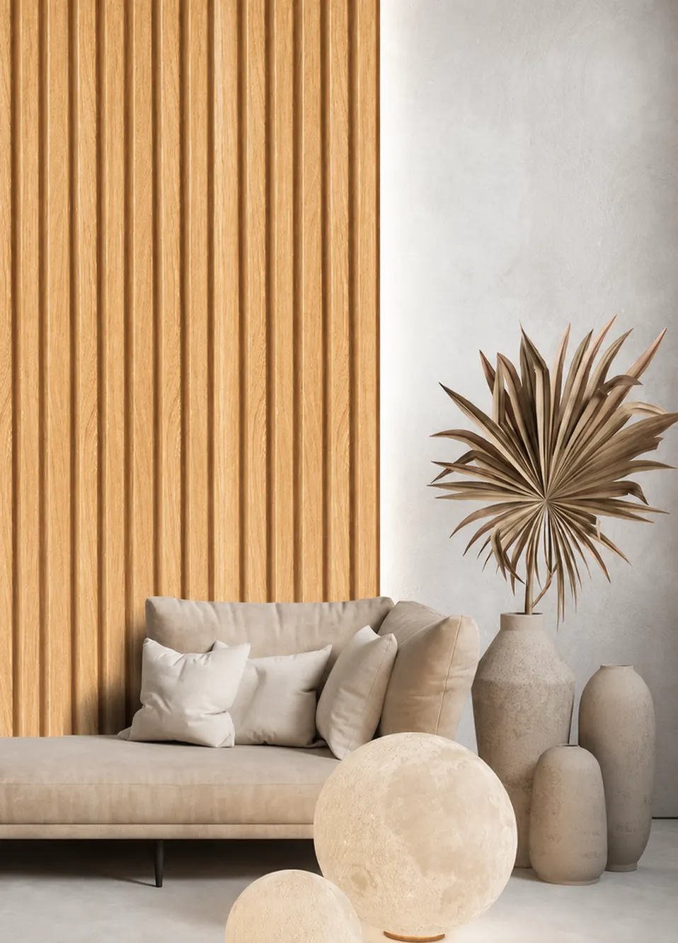 Wall Panel Interior roble claro para interior, MF Design