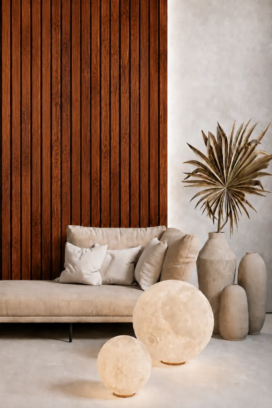 Wall Panel Interior caoba para interior, MF Design