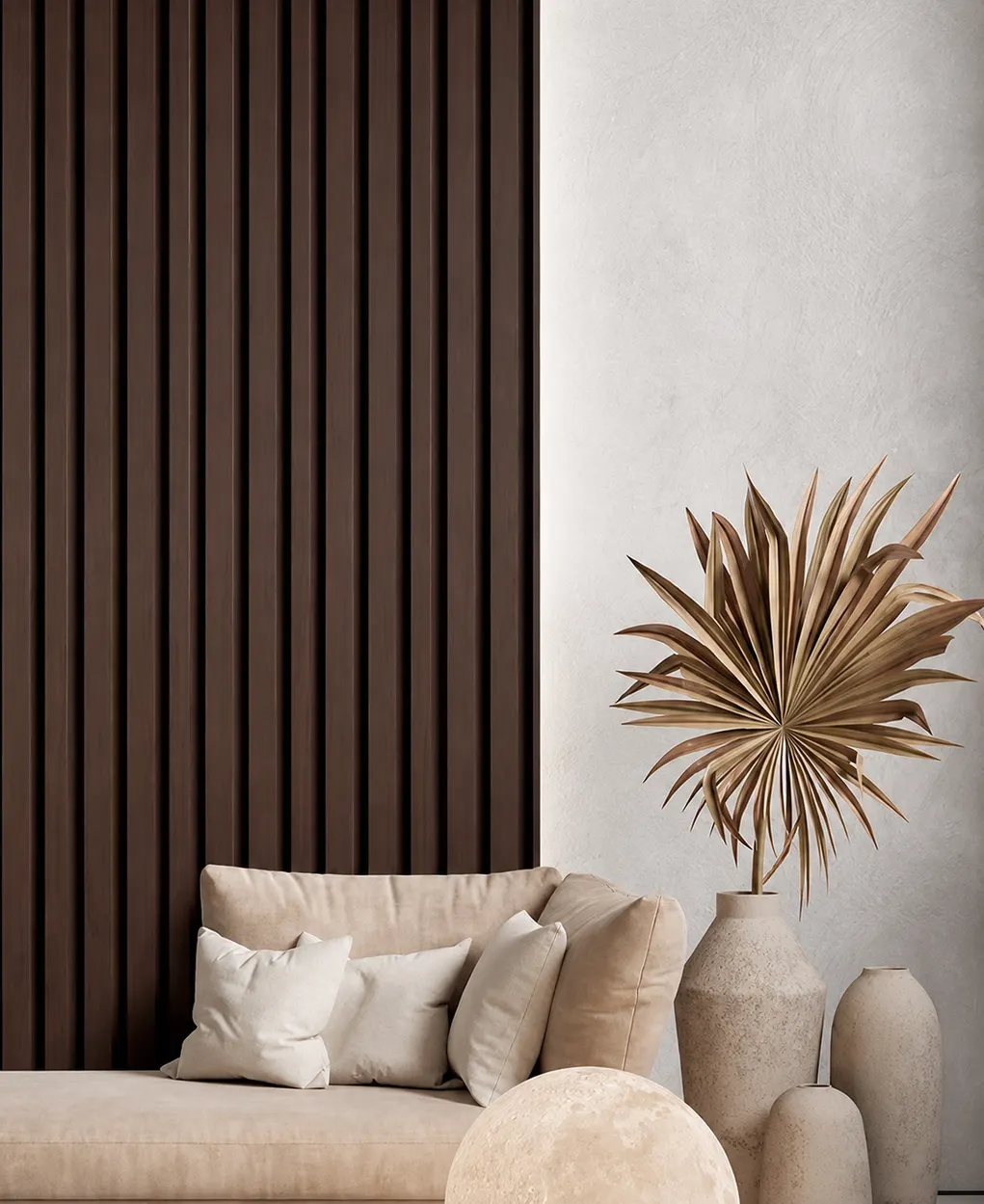 Wall Panel Interior gris oscuro para interior, MF Design