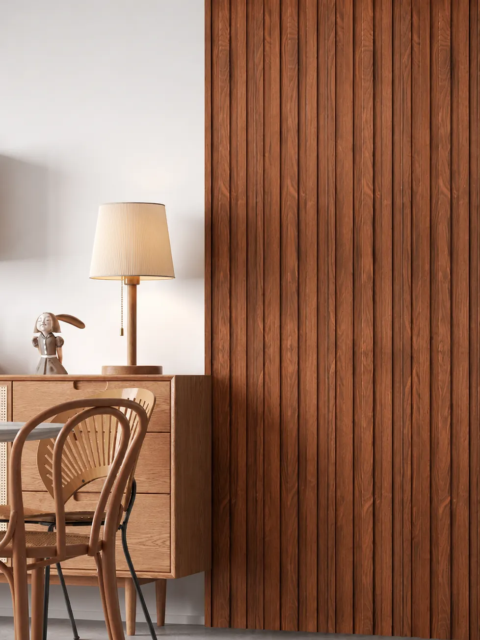 Wall Panel Interior nogal para interior, MF Design