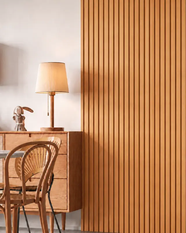 Wall Panel Interior roble miel para interior, MF Design