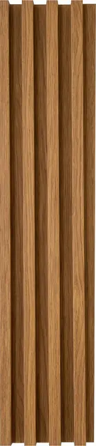 Detalle de los listones del Wall Panel W roble miel MF-W2408, MF Design