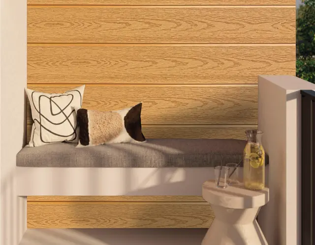 Wall Panel WPC MF-TEAK — vista 2